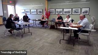 Township of Red Rock  August 12 2024 Council Meeting [upl. by Retniw]