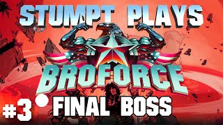 Broforce Final Campaign  3  SATAN FIGHT [upl. by Zandra966]