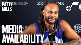 PATTY MILLS 202324 Media Day Availability 🎙️  UTAH JAZZ [upl. by Eiramit]