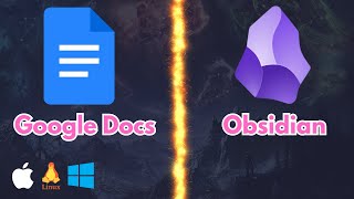 Why I switched my notes from Google Docs to Obsidian markdown files and how I use Obsidian [upl. by Ratcliffe]