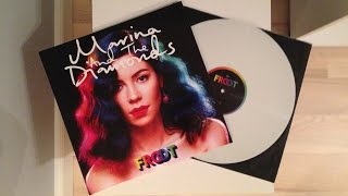 Marina and the Diamonds  FROOT Diamond White Vinyl Unboxing [upl. by Travus]