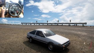 Forza Horizon 5 Toyota Trueno AE 86 Logitech G29 Gameplay [upl. by Enelloc]