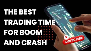 🔴 THE BEST TRADING TIME FOR BOOM AND CRASH [upl. by Yerocaj]