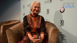 At 16 Waheeda Rehman said No way to a name change to Guru Dutt  Interview with Connected to India [upl. by Anna485]