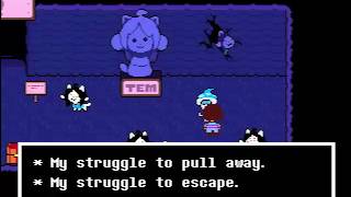 Undertale GameplayTemmie Village [upl. by Godred]