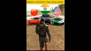 WHICH COUNTRY 🌍 CAR 🚗 JUMPING 🎢 CHALLENGE 💪 INDIA 🇮🇳 VS CHINA 🇨🇳 VS AMERICA 🇱🇷 viralvideo shorts [upl. by Fleece]