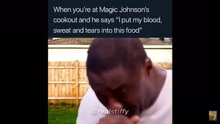 Magic Johnsons cookout [upl. by Cardew]