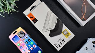 Spigen GLAStR EZ FIT for Apple iPhone 16 Pro Easily Installed Screen Protector [upl. by Noevad710]