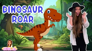 Dinosaur Roar  Dinosaur Song For Toddlers  Fun Kids Songs amp Nursery Rhymes  Ms Moni [upl. by Florenza277]