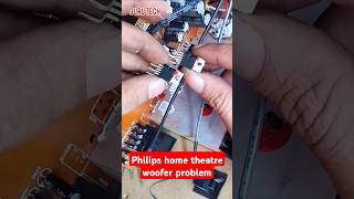 Philips home theatre woofer problem repair shortsfeed ytshort gurutech [upl. by Boleyn]