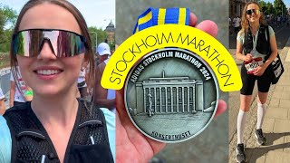 I ran my first marathon  STOCKHOLM MARATHON 2024 [upl. by Sibilla]