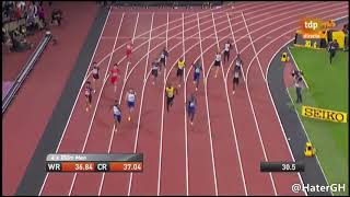 Relay 4x100 Finals IAAF World Championships London 2017  Full Race [upl. by Caz]