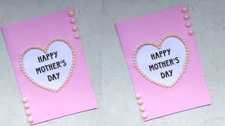 5 easy mothers day greeting card making ideashandmade mothers day cardsdiy mothers day card [upl. by Hpesoj]