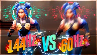 60hz vs 100hz vs 144hz Tests and Comparison [upl. by Anazraf]