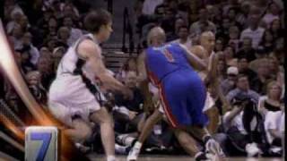 Chauncey Billups Career Playoff Top 10 [upl. by Uriia114]