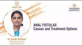 Anal Fistulas Causes and Treatment  Piles and Fistula Treatment in Hyderabad  Yashoda Hospitals [upl. by Rotceh]