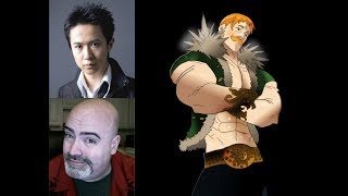 Anime Voice Comparison Escanor Seven Deadly Sins [upl. by Ahso]