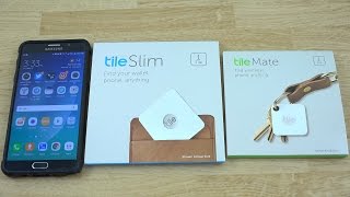 Tile Mate and Tile Slim Key Finder Wallet Finder Anything Finder [upl. by Dohsar]