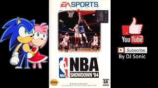 NBA Showdown 94 Sega Genesis [upl. by Alyal]