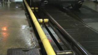 Conveyor and Rollers Car Wash Equipment  Prestige [upl. by Essiralc357]