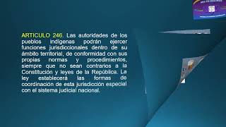 JURISDICCIONES ESPECIALES CONSTITUCION POLITICA DE COLOMBIA ABC EN SEGUROS [upl. by Isolda10]