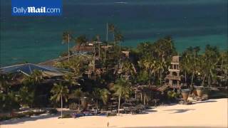 Aerial footage shows Peter Nygards palatial Bahamas house Daily Mail Online [upl. by Olga]