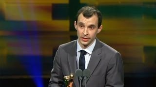 Tom VaughanLawlors acceptance speech  Best TV Actor IFTAs 2013 [upl. by Ritch338]