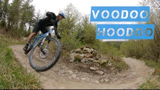 Hitting the trails on the Voodoo Hoodoo Mens MTB  Halfords UK [upl. by Telfer]