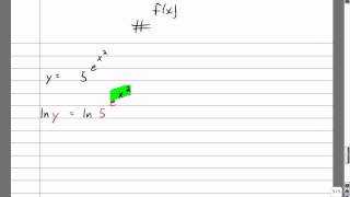 Logarithmic Differentiation Practice [upl. by Goldina309]