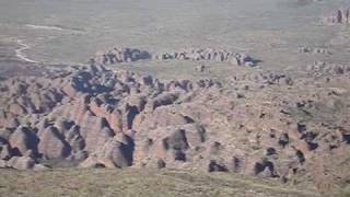 Bungle Bungle Purnululu National Park flight in Australia [upl. by Barram507]