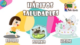 Hábitos Saludables  Aula chachi  Vídeos educativos para niños [upl. by Livesay333]