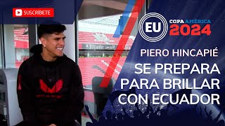 Piero Hincapié ‘Félix Sánchez Bas es muy bueno en lo táctico’ y ‘con Xabi Alonso aprendo mucho’ [upl. by Hillari]