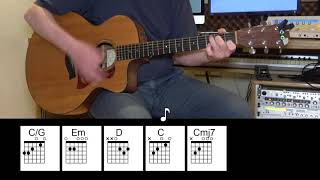 Disarm  Acoustic Guitar  The Smashing Pumpkins  Chords [upl. by Eirehs]