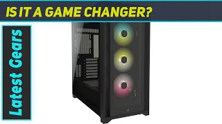 Corsair iCUE 5000X RGB Tempered Glass MidTower ATX PC Smart Case  Black [upl. by Adnek]