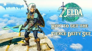 Zelda Tears of the Kingdom  How to get the Fierce Deity Set  4K ✔ [upl. by Assilat]