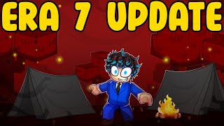 MASSIVE ERA 7 UPDATE NEW BIOMES NEW VULCANIC DEVICE AND NEW AURAS ON ROBLOX SOLS RNG [upl. by Nasia]