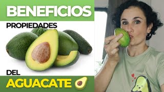 ✨¡A comer AGUACATE 🥑🥑 todos los días Conoce sus grandes BENEFICIOS y PROPIEDADES 🥑🥑🥑 palta [upl. by Charlotta]