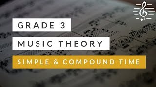 Grade 3 Music Theory  Simple amp Compound Time Signatures [upl. by Felecia813]