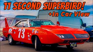 On Board with Bob Main amp His 11 Second Superbird With Bonus Clips [upl. by Santa]