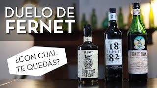 Fernet Branca Vs Fernet 1882 Vs Fernet Buhero Negro  Los catamos solos y con Coca Cola [upl. by Shugart527]