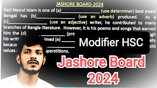 Modifier HSC  Jashore Board 2024  jashoreboard2024 [upl. by Cardon]