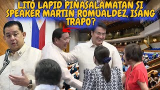 Lito Lapid pinasalamatan si speaker martin romualdez sa kanyang pinaka unang speech isang trapo [upl. by Pardoes]