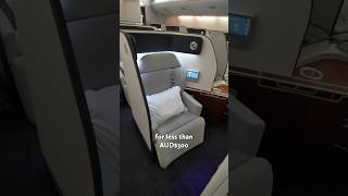 15 hours in Qantas First Class  A380 LAXSYD [upl. by Adnak]