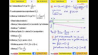 06 Dérivabilité Et Fonction Réciproque Bac Math Science  Technique  Info  Eco [upl. by Asilehc]