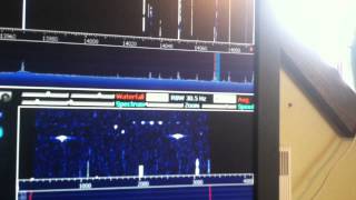 Yaesu FT450D and HDSDR [upl. by Itoyj862]