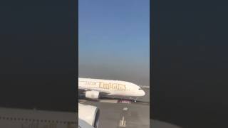 Take off flight from Dubai shorts ytshortsvideo viralvideo subscribe🙏🙏🙏❤️❤️❤️ [upl. by Sion]