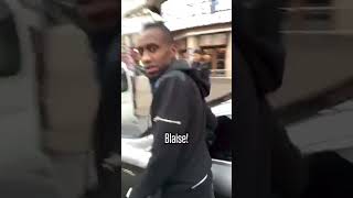 Mamadou Sakho bumped into Blaise Matuidi in Paris 🤣 via mamadousakhoIG shorts [upl. by Mcferren]