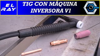 CÓMO SOLDAR CON TIG INVERTER V1 [upl. by Hajed900]