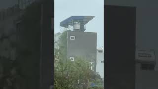 Terrible typhoon yagi roof blown off [upl. by Areit181]