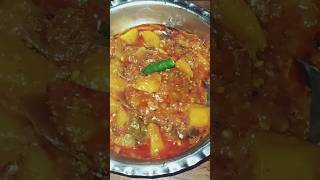 Aloo and Bengan ki mix recipe  short ytshort simplekitchen19 [upl. by Bound]